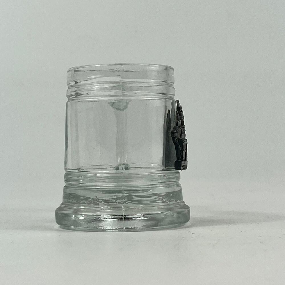 Hearst Castle San Simeon CA Miniature Novelty Mug Cup Travel Souvenir Vtg Glass - Picture 2 of 9
